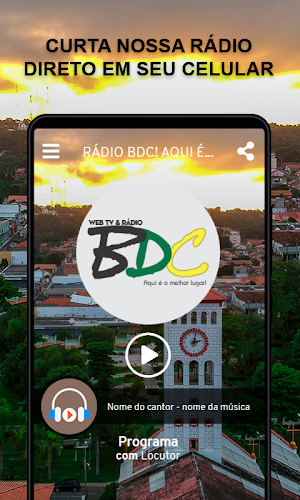 Rádio BDC! Aqui é o melhor lugar. Screenshot 1