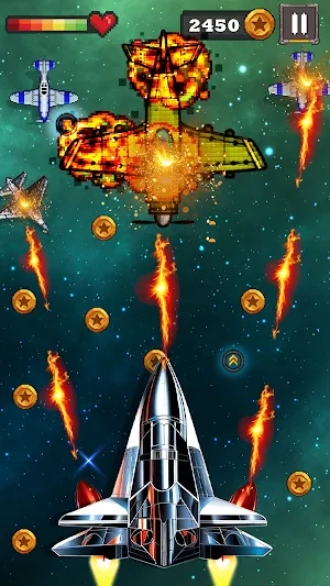 Galaxy Airplane Shooting Games Screenshot 3