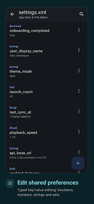 Root Prefs & SQLite Editor Screenshot 1