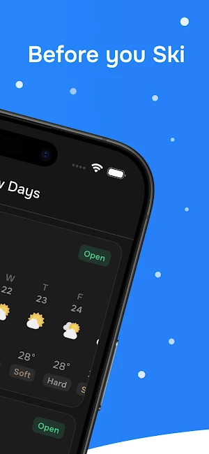 Snow Days - Ski Forecast Screenshot 1