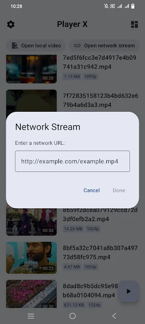 Player X Screenshot 1