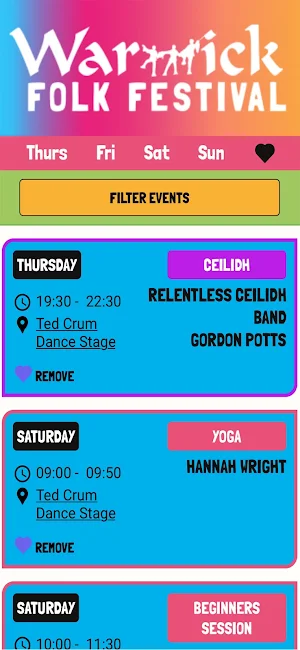 Warwick Folk Festival 2024 Screenshot 3