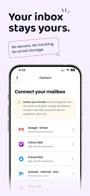 Swipe To Wipe Emails - WypeBox Screenshot 2
