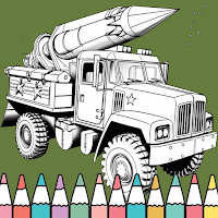 Army Truck Coloring Book