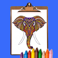 Mandala Animals Coloring Book 2020