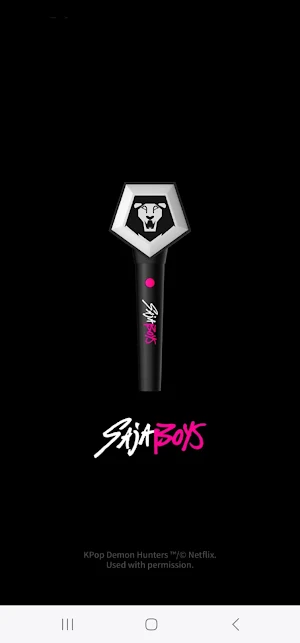 SAjA BOYS OFFICIAL LIGHT STICK Screenshot 0