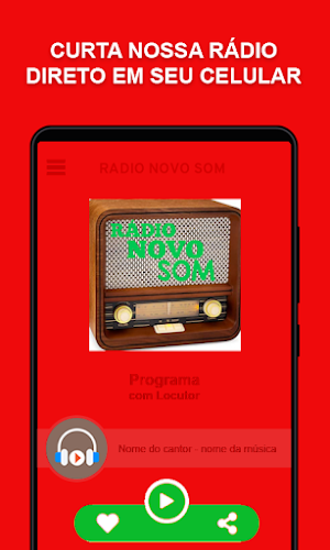 Rádio Novo Som Screenshot 0