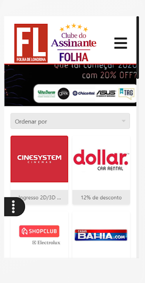 Clube Folha de Londrina Screenshot 1