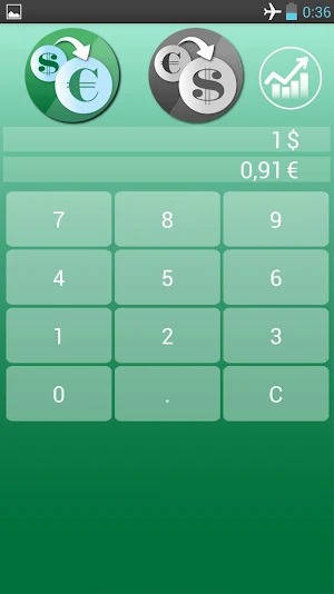 Dollar Euro   Converter Plus Screenshot 2