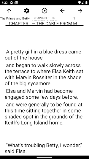 Book, The Prince and Betty Screenshot 1