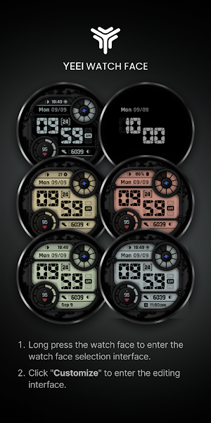 Camo LCD: Watch Face Screenshot 1