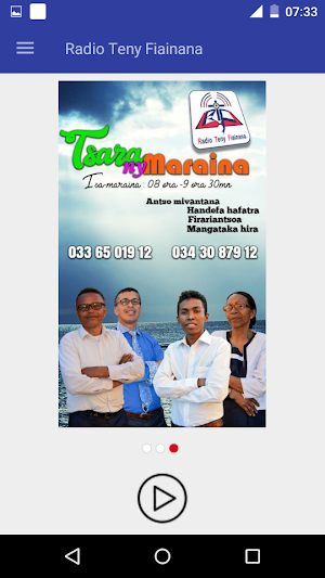 Radio Teny Fiainana Screenshot 2