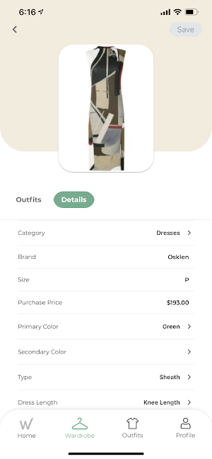 OpenWardrobe – Wardrobe Organizer & Outfit Planner screenshot 8