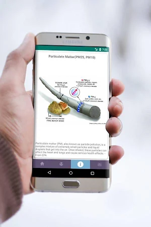 Air Quality Checker(PM10/PM25/O3) Screenshot 2