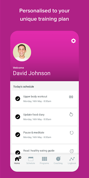 Adam Foster Hybrid Coaching Screenshot 1