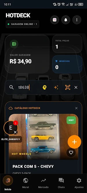Garagem Hot Wheels: HotDeck Screenshot 0
