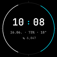 Minimal Mono Watch Face