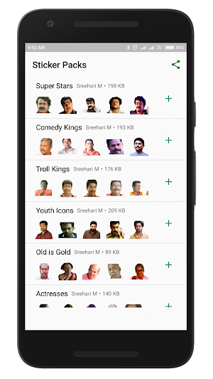 Malayalam Stickers Screenshot 0