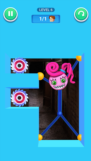 Mommy long legs Stretch game Screenshot 1