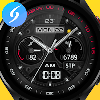 SH013 Watch Face, WearOS watch