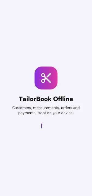 TailorBook- Offline CRM Screenshot 1