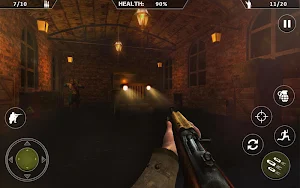 WWII Zombies Survival - World War Horror Story Screenshot 2