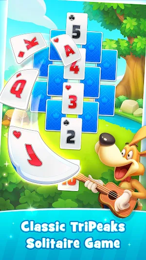 Solitaire TriPeaks HappyLand - Free Card Game Screenshot 0