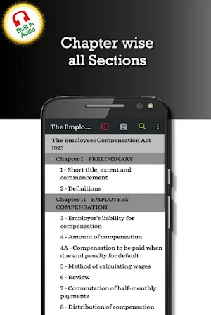 Employees Compensation Act 1923 Screenshot 1