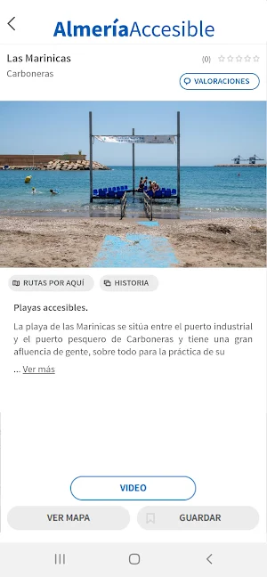 FAAM Almería Accesible Screenshot 2