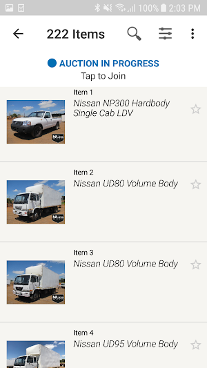 Nuco Auctioneers Screenshot 1