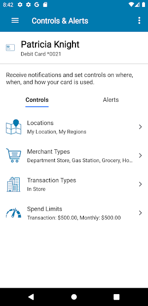 Celco Card Control Screenshot 2