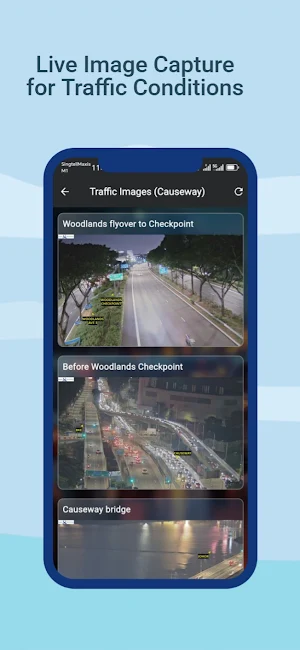 JB SG Traffic Checkpoint Live Screenshot 2