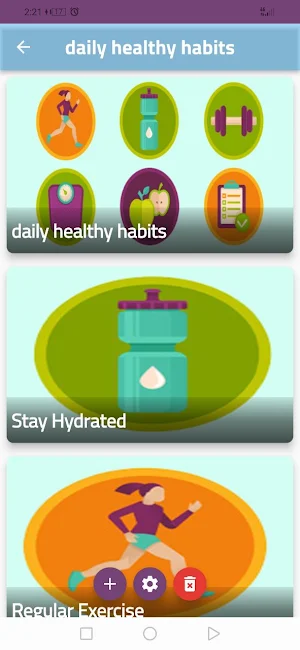 daily healthy habits Screenshot 3