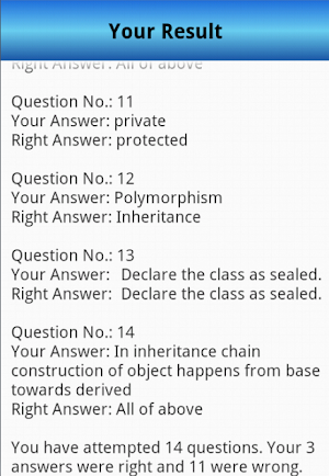 Programming Quiz Screenshot 3