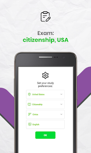 Quiziz U.S. Citizenship Screenshot 1