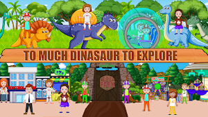 My Family Town : Dinosaur Park Screenshot 1