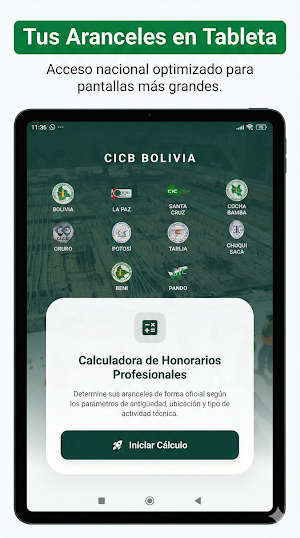 CICB Aranceles Bolivia Screenshot 3