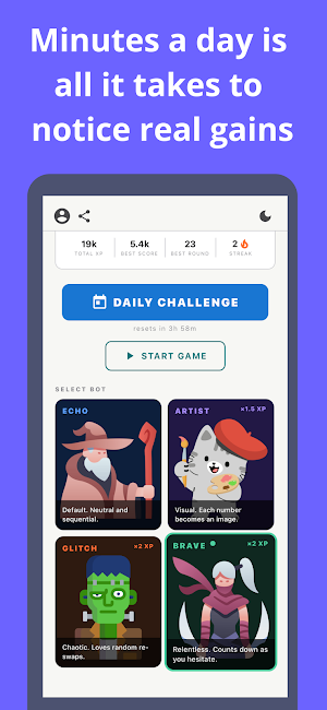 Number Bots: Memory game Screenshot 0