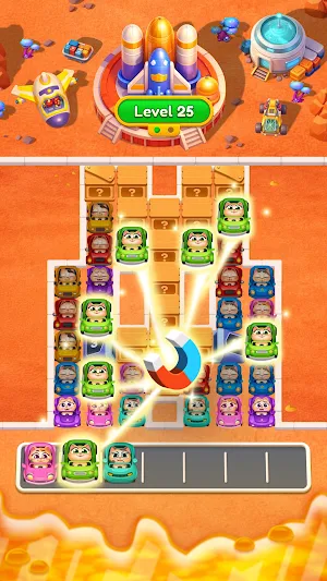 Cat Driver: Car Sort Puzzle! Screenshot 2