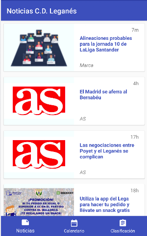 Noticias Leganés Screenshot 2
