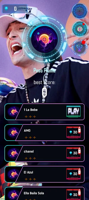 Peso Pluma Tiles Hop Screenshot 0
