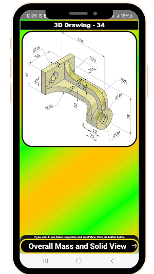 AutoCAD Drawing 2D 3D Exercise Screenshot 3