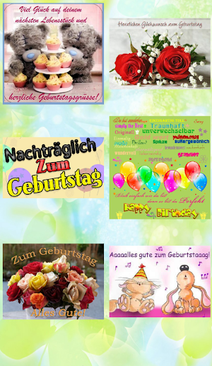 Herzlichen Glückwunsch Postkar Screenshot 1