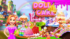 Doll Dress up Game: Cake Games Screenshot 0