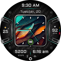 D365 Gallery Analog Watch Face