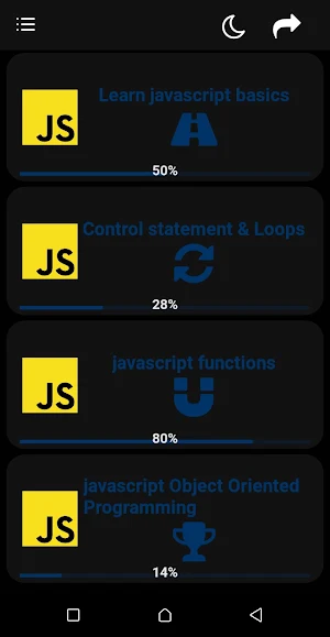 Javascript Language Screenshot 1