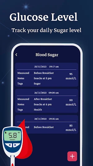 Diabetes Diary : Track Sugar Screenshot 3