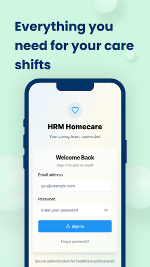 HRM Homecare Screenshot 0