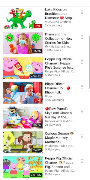 Kids Video Screenshot 1