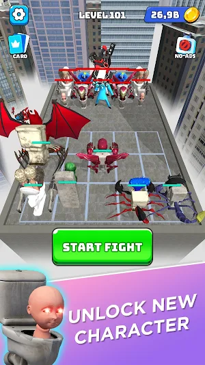 Merge Toilet: Skibidii Monster Screenshot 1